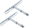Pendant Lighting Adjustable Crossbar Kit, Iron Light Fixture Mounting Bracket Wall Crossbar Plate M10