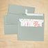 LUXPaper A7 Invitation Envelopes | 5 1/4" x 7 1/4" | Slate Gray | 70lb. Text | 50 Qty