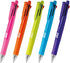Zebra Clip-On Multi F Series 0.7 mm Ballpoint Multi Pen/0.5 mm Pencil, Powerful Orange Body (B4SA1-POR)