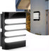 20W 6500K Tyenaza Modern Outdoor Wall Lights, Square LED Wall Sconce Light Fixtures,Waterproof Porch Light Exterior LED