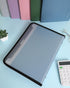 SKYDUE 7 Pocket Accordion File Organizer, Letter Size Expanding Folder with Front Pocket, Double Zipper