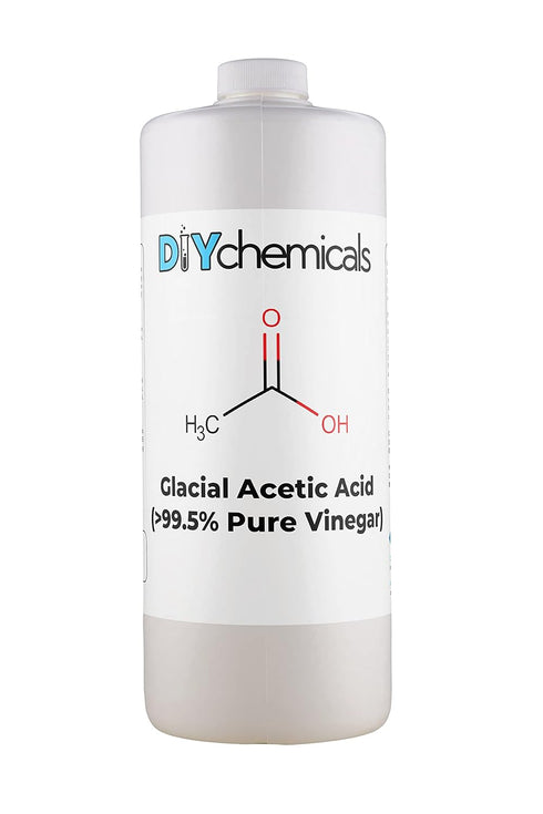 Glacial Acetic Acid 99.9% Concentration - High Purity Vinegar for Industrial &
