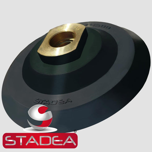 Stadea 6 Inch Hook and Loop Backing Pad - Rubber Backing Pad, Arbor 5/8" 11