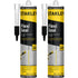 Stanley Flexi Sealant - Highly Elastic Hybrid Polymer Joint Sealant for RV Roofing, 9.8 oz. 2 Pack
