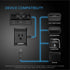 AC Infinity UIS Control Plug - Socket Adapter to Connect UIS Smart Controllers to Outlet Devices