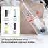 Set Bottle Cleaner Brush - Long Handle Bottle Brushes for Cleaning Narrow Neck Bottles, Beer, Wine, Baby Bottle, Pipes
