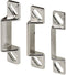 Prime-Line K 5148 1-11/16 In. Zinc Diecast Constructed Strike Plate Assortment for