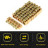 10Pcs Terminal Ground Bar, 5-Hole Electrical Distribution Cabinet Wire Screw Terminal Ground Copper Neutral Bar