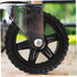 4pcs KICHOUSE Heavy Duty Replacement Rolling Cart Wheels for Grocery Trolley Utility Laundry Carts Compatible Smooth