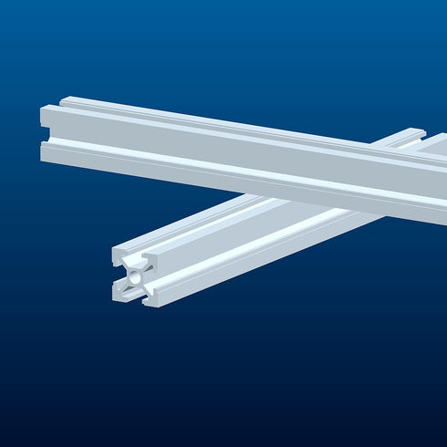 2020 Aluminum Extrusion Profile, European Standard Linear Rail, 200mm, 4PCS-Silver for DIY 3D Printer