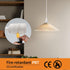 14.8ft Extension Hanging Lantern Cord Cable - White Pendant Lighting with Plug-in Cord and On/Off Switch,DIY with Lamp