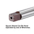 uxcell Hand Reamers Set, 5pcs 4mm to 12mm H8 Accuracy Alloy Tool Steel Milling Cutter