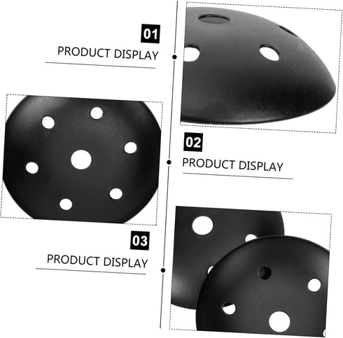 4Pcs MAGICLULU Ceiling Cover Plate Lamp Chassis for Chandelier and Desk Light Easy to Install Smooth Polished Surface