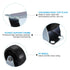 1.5" 8 Pack M4 PATIKIL Rigid Caster Wheels, Silent Fixed Plate Casters with Screws for Furniture Workbench Cart Trolley