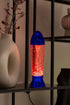 YAKii 10.5" Tornado Lamp, LED Color Changing Tornado Maker Science Toy, Battery/USB Operated (Blue)