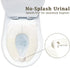 kimitimi Portable Toilet Seat for Kids, Foldable Universal Fit Potty Training Seat with Anti-Slip Base & Splash Guard