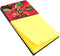 Caroline's Treasures Red Flowers and Berries Refillable Sticky Note Holder or Postit Note Dispenser, 3.25 by 5.5", Multicolor