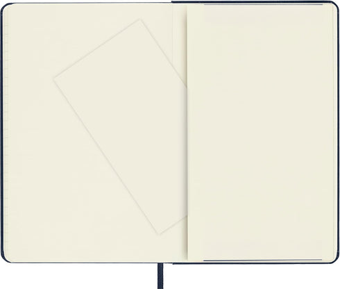 Moleskine Classic Notebook, Hard Cover, Medium (4.5" x 7") Ruled/Lined, 208 Pages, Sapphire Blue