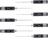Hex Screwdriver Set 0.9mm 1.27mm 1.3mm 1.5mm 2.0mm 2.5mm 3.0mm 7pcs Hex Head Allen Wrench Tools Kit by FriHobby