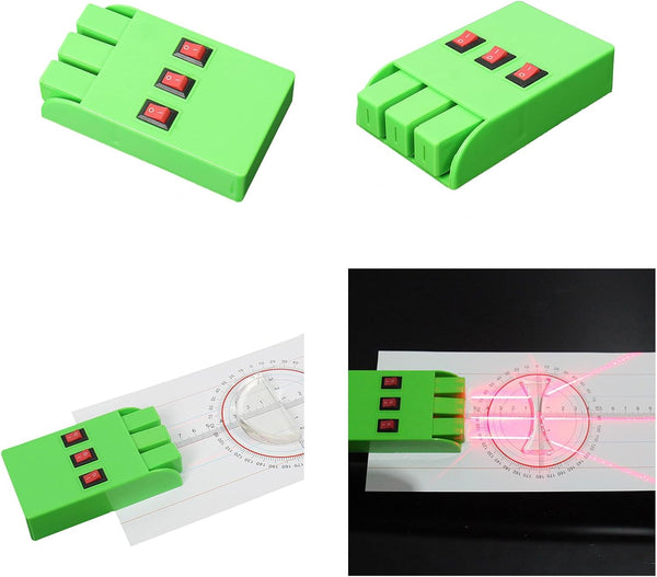 Hqkfuybl Set Three Way Parallel Light Source Physics Optical Experiment Equipment Three Channel Source for School
