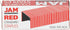 JAM PAPER Standard Size Colorful Staples, Ruby Red, 5000/box