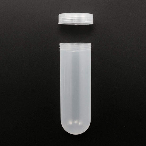 uxcell 10 Pcs 100ml Plastic Centrifuge Tubes, Graduated Micro Centrifuge Tube with Screw-on Cap, Clear Storage Container