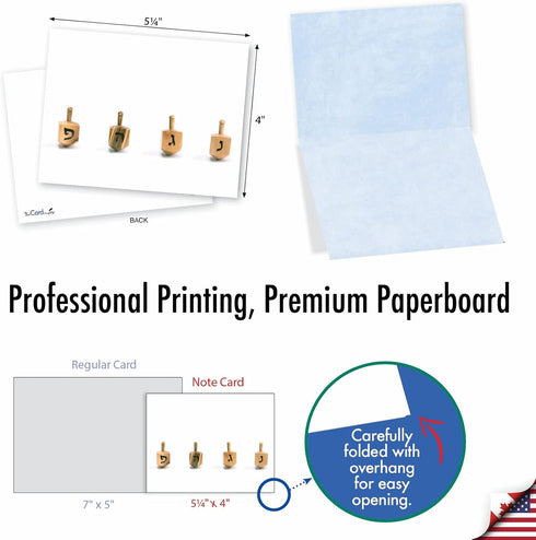 The Best Card Company - 10 Assorted Blank Notecards Boxed Set 4 x 5.12 Inch with Envelopes (10 Designs, 1 Each) - Great