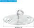 4" 4 Pack PATIKIL Light Fixture Mounting Bracket, Light Crossbar Circle Mounting Bracket Universal Hook Lamp Fixture