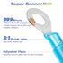 haisstronica 300PCS Heat Shrink Wire Connectors-Marine Grade Butt Connectors-Electrical Connectors Kit of Tinned