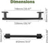 32 Inch SUS304 Alise Bathroom Towel Bar, Towel Racks for Bathroom, Stainless Steel Hand Towel Holder Heavy Duty Towel