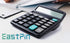 YOUHO 12-Bit Solar Battery Dual Power Electronic Calculator with Large LCD Display, Office Calculator Black (KK-837B,
