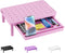 WALI Computer Monitor Stand with Storage, Desk Monitor Riser 3 Height Adjustable,