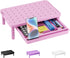 WALI Computer Monitor Stand with Storage, Desk Monitor Riser 3 Height Adjustable,