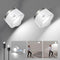 Moobibear Motion Sensor Wall Light Indoor 2Pcs, 3500mAh Rechargeable Battery Operated LED
