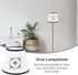Nautical Cloth Lampshade Replacement Light Cover For Bedside Table Desk Floor Lamp Easy Install Fabric Shade With Ship