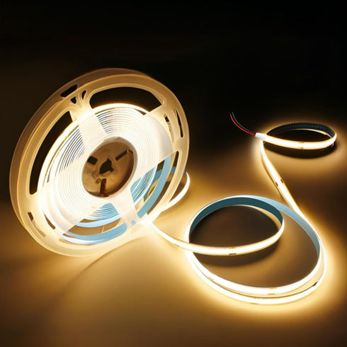 COB LED Strip Lights Warm White 3000K,16.4ft 12V High CRI 95Ra+ Super