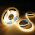 COB LED Strip Lights Warm White 3000K,16.4ft 12V High CRI 95Ra+ Super