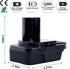 Lasica Adapter Compatible with DeWalt 20V Battery & Milwaukee M18 Battery for Ryobi 18-Volt ONE+ Cordless Tools
