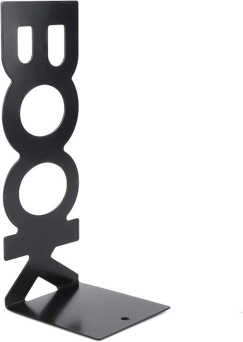 MUNEFE 1Pair Decor(208mm) Bookend, Book Characters Shape Book Stand, Metal Bookend Oranizers for Home Table Maazines