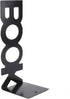 Akozon 1Pair 208mm (208mm Book Characters Metal Bookends for Desk Organizer - Sturdy Book Stand for School, Home