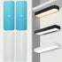 JJUNW 10 Counter PCS Under Cabinet Light Magnetic Strip, Adhesive Metal Plates for Magnetic Mounts Replacement Magnetic