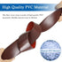 Floor Transition Strip, Self Adhesive Flooring Cover Strips, 2" Wide Vinyl Floor Flat Divider Strip, Elegant Wood Grain
