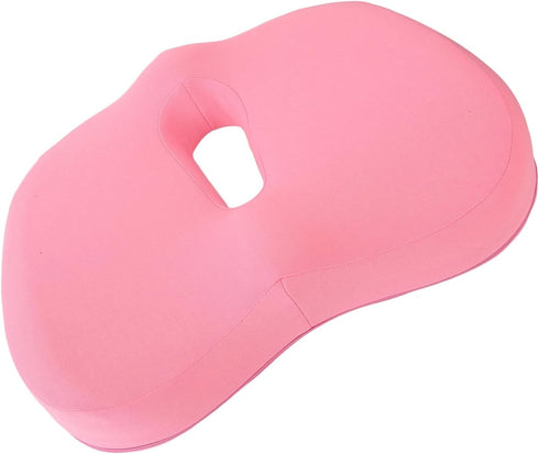 Tailbone, Memory Foam Seat Cushion, Breathable Hollow Core Orthopedic Hemorrhoids Sitting Pillow for Office Car Home