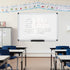 VIZ-PRO Magnetic Whiteboard/Dry Erase Board, 36 x 24 Inches - Includes 1 Eraser, 2 Markers & 4 Magnets