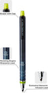 uni-ball Kuru Toga Mechanical Pencil with 0.7 mm Lead Refills & Erasers, HB #2