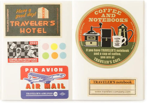 Traveler's Note Refill Sticker Mount - Passport Size, 14470006 White