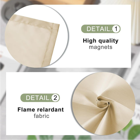 4 1 4 8 Pcs x Feet Fluorescent Covers for Ceiling Lights Magnetic Ceiling Light Cover with Magnets for School Classroom