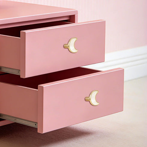 Xinally 8PCS Closet, Moon Shaped Dresser Knobs Star-Shape Knobs Moon Star Cloud Design Drawer Handles for Kitchen