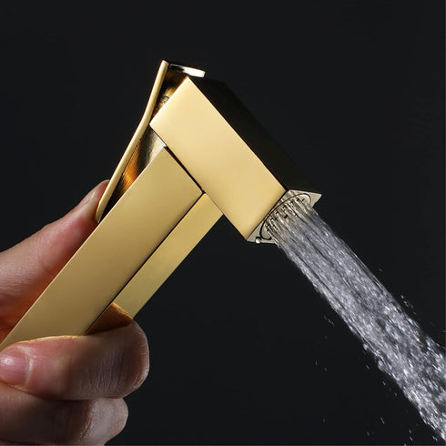IIUUAYUVI HandheldSprayer for Toilet Brass Baby Cloth Diaper Sprayer Portable Hand Held ToiletSprayer Head