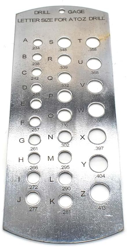 Big Horn 19259 3-Piece Drill Gauge Set